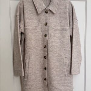 Cozy Beige Shacket